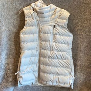 The North Face down vest - vintage white
